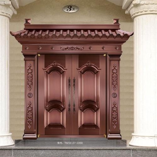 很多人都想给家里换上一扇高端大气的内蒙古铜门，可是家在选购铜门时犯了难