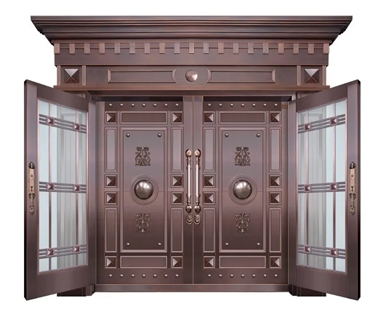 内蒙古铜门厂家告诉您为什么要安装别墅铜门？