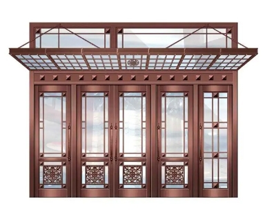 内蒙古铜门具有防火、防盗、防腐、防水等优点广泛应用于建筑行业